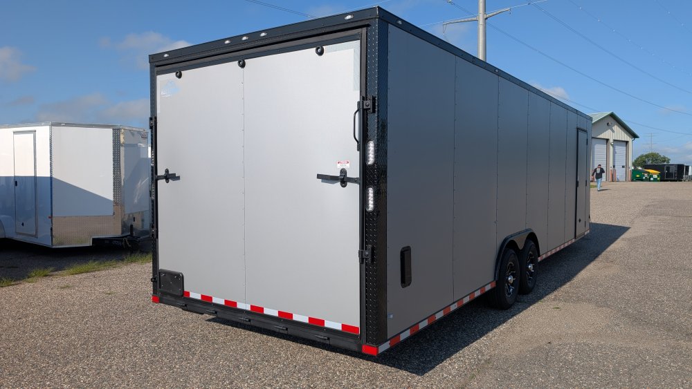 8' 6"x28' Rock Solid Cargo Enclosed Car Hauler