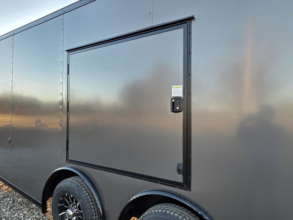 8' 6"x24' Rock Solid Cargo Enclosed Car Hauler
