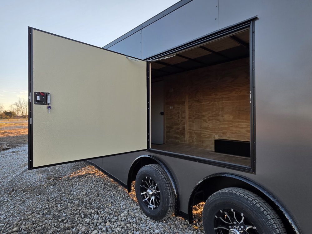 8' 6"x24' Rock Solid Cargo Enclosed Car Hauler