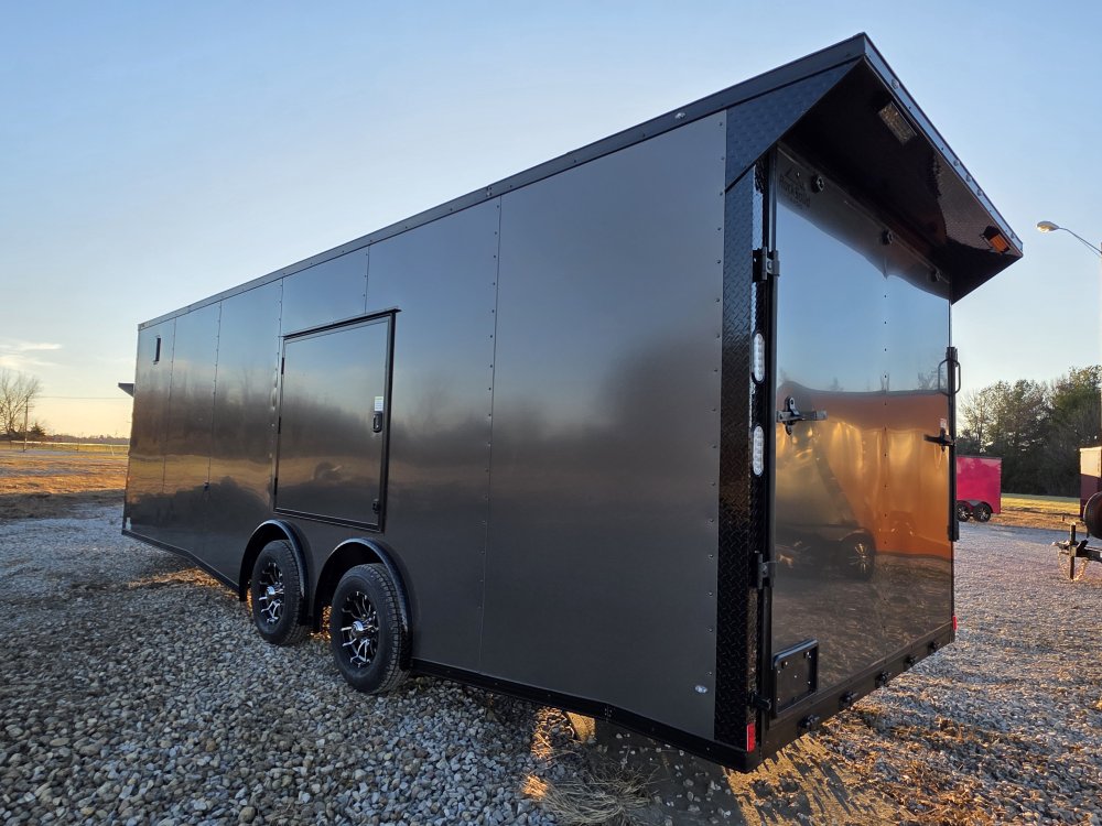 8' 6"x24' Rock Solid Cargo Enclosed Car Hauler