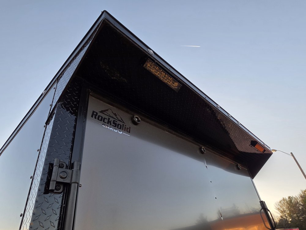 8' 6"x24' Rock Solid Cargo Enclosed Car Hauler