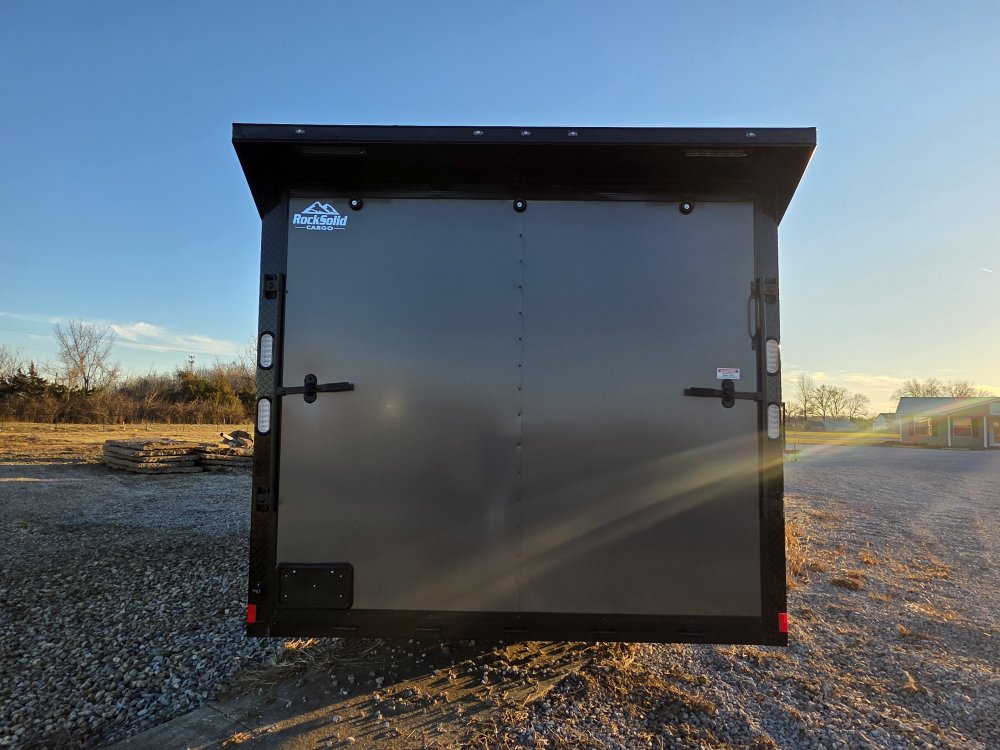 8' 6"x24' Rock Solid Cargo Enclosed Car Hauler