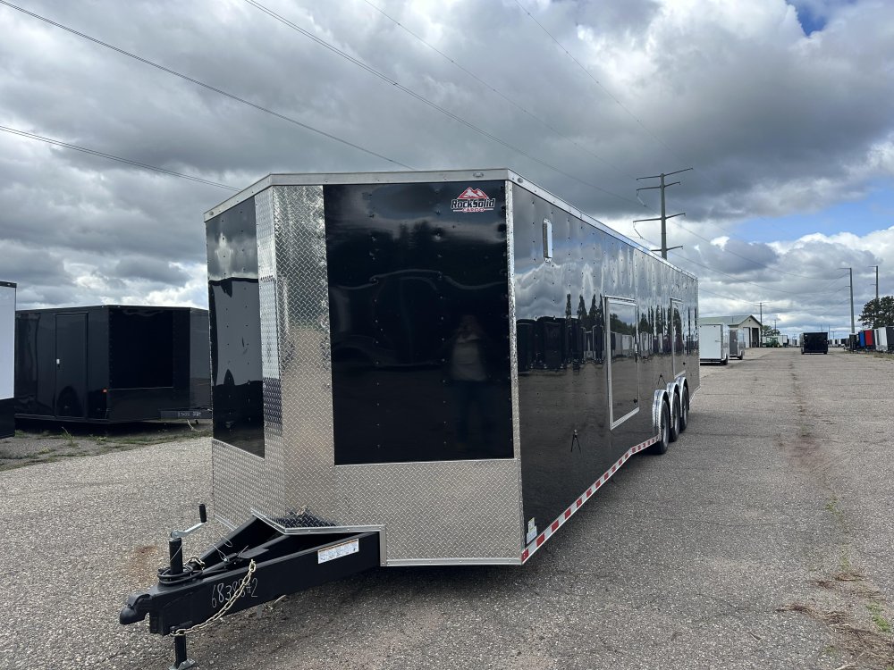 8.5'x36' Rock Solid Cargo Enclosed Car Hauler