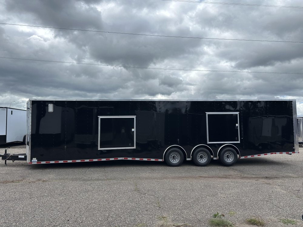 8.5'x36' Rock Solid Cargo Enclosed Car Hauler