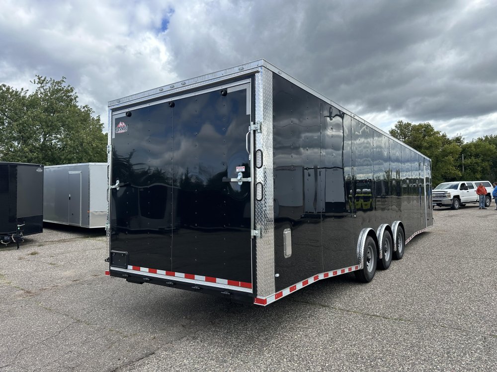 8.5'x36' Rock Solid Cargo Enclosed Car Hauler