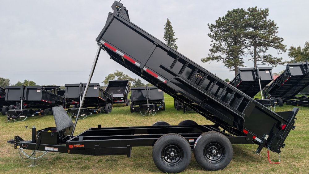 83"x14' Quality Steel & Aluminum Dump