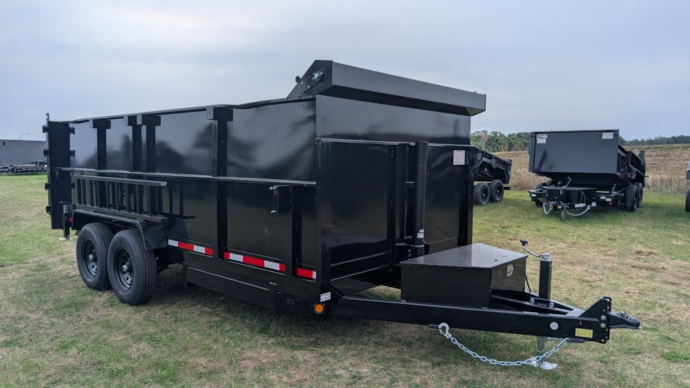 83"x16' Quality Steel & Aluminum Dump