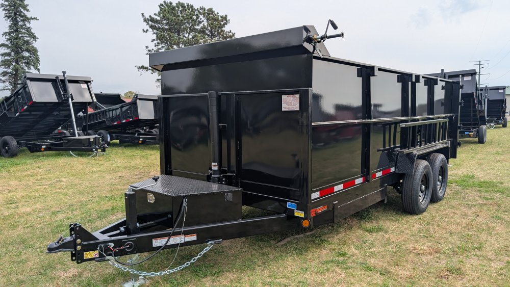 83"x16' Quality Steel & Aluminum Dump