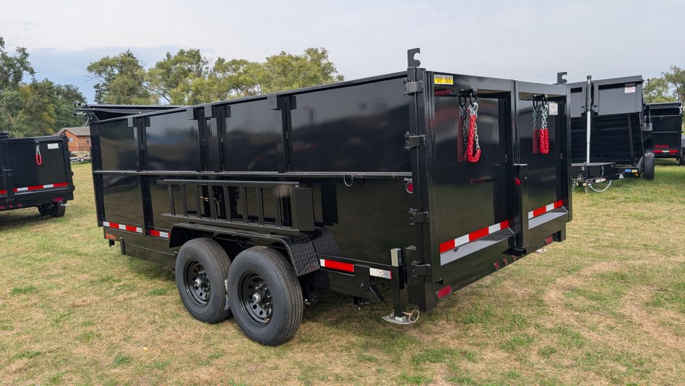 83"x16' Quality Steel & Aluminum Dump