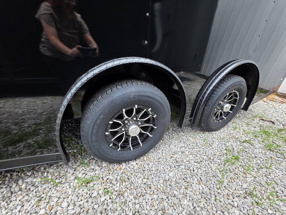 8' 6"x16' Rock Solid Cargo Enclosed Car Hauler