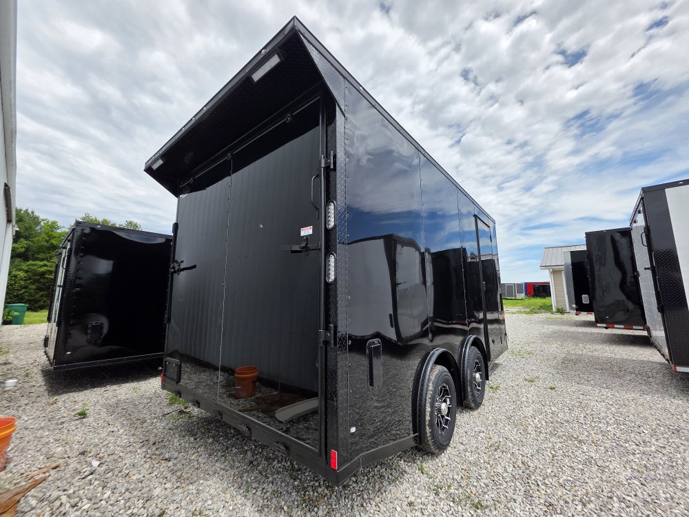 8' 6"x16' Rock Solid Cargo Enclosed Car Hauler