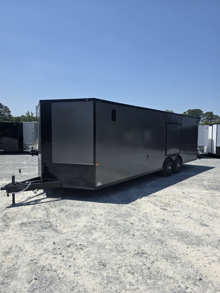 8' 6"x24' Rock Solid Cargo Enclosed Car Hauler