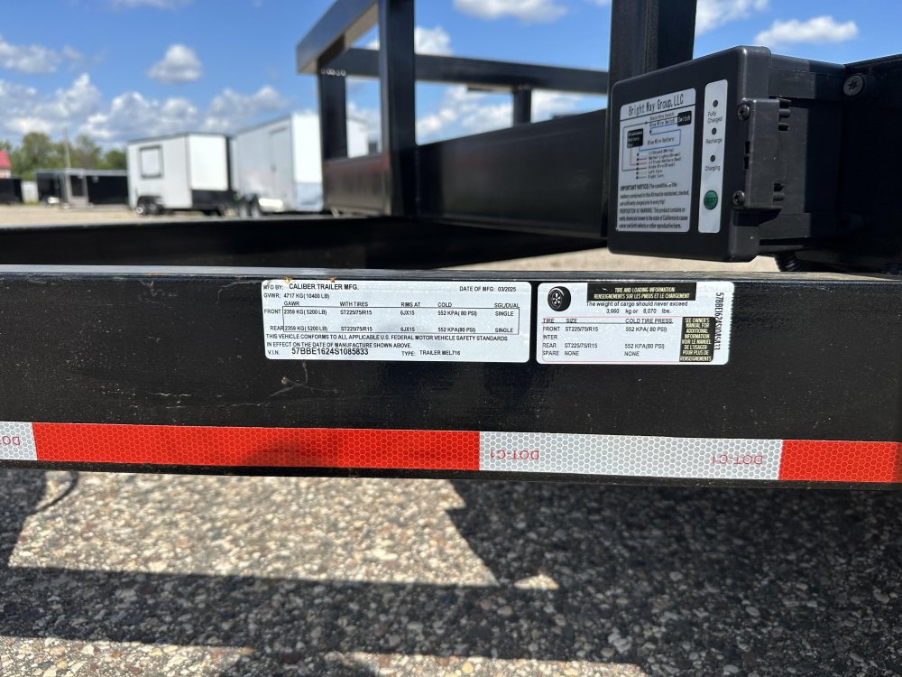 7'x16' Caliber Utility