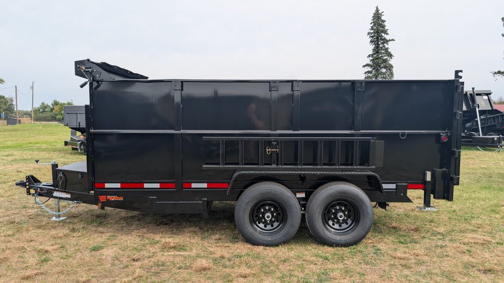 83"x14' Quality Steel & Aluminum Dump