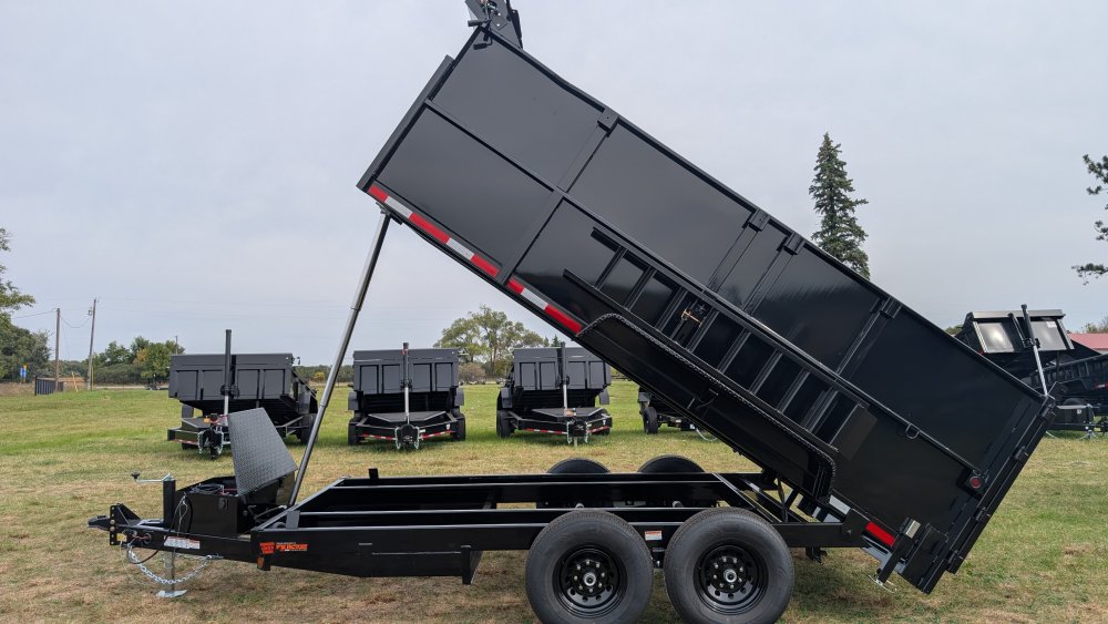 83"x14' Quality Steel & Aluminum Dump