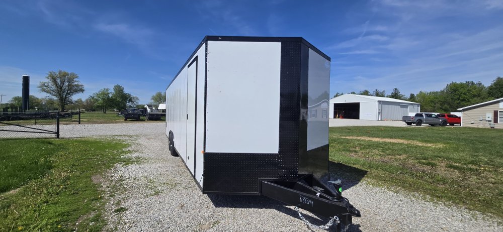 8' 6"x28' Rock Solid Cargo Enclosed Car Hauler