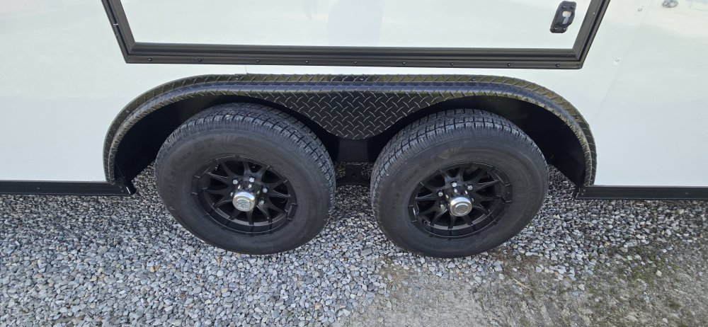 8' 6"x28' Rock Solid Cargo Enclosed Car Hauler