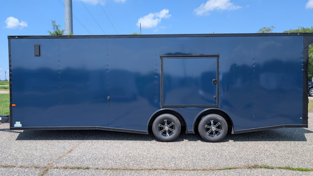 8' 6"x24' Rock Solid Cargo Enclosed Car Hauler