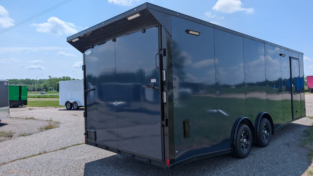 8' 6"x24' Rock Solid Cargo Enclosed Car Hauler