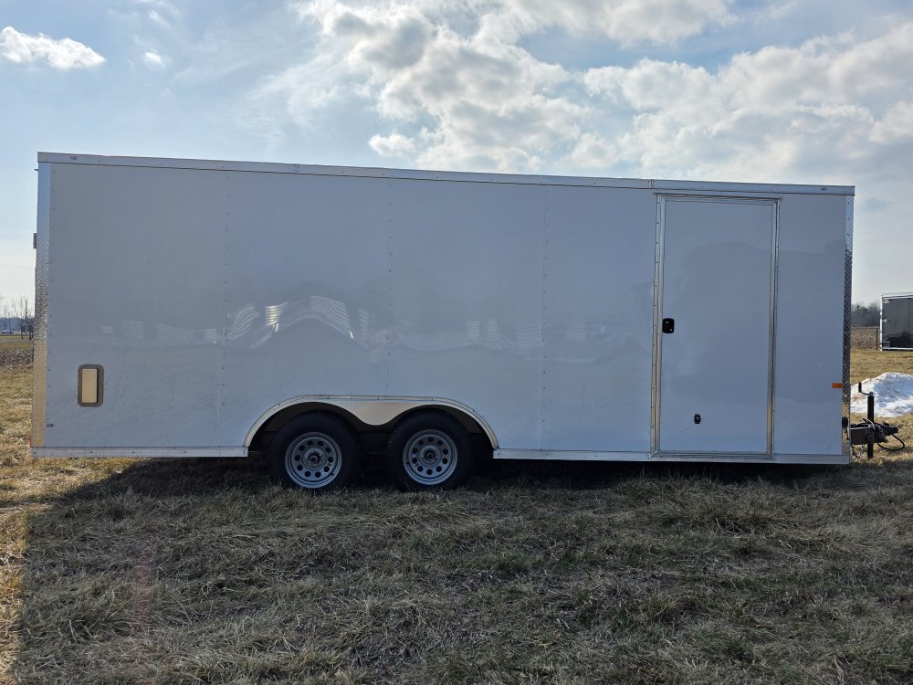 8' 6"x20' Rock Solid Cargo Enclosed Car Hauler