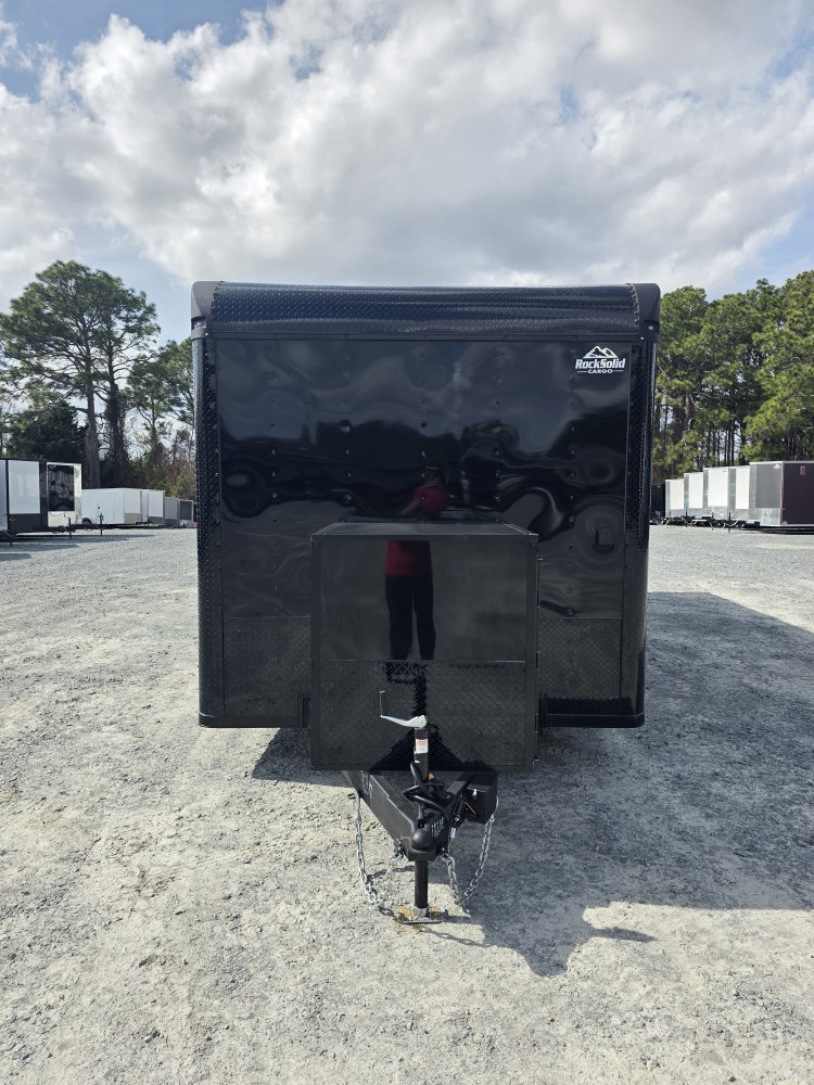 8.5'x24' Rock Solid Cargo Enclosed Car Hauler