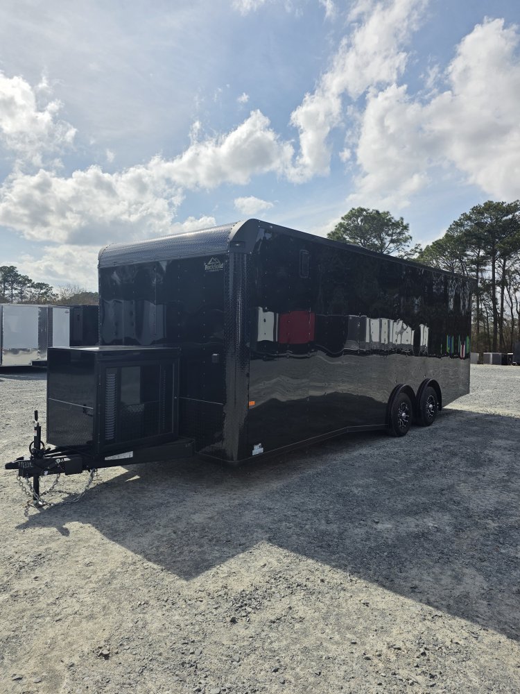 8.5'x24' Rock Solid Cargo Enclosed Car Hauler