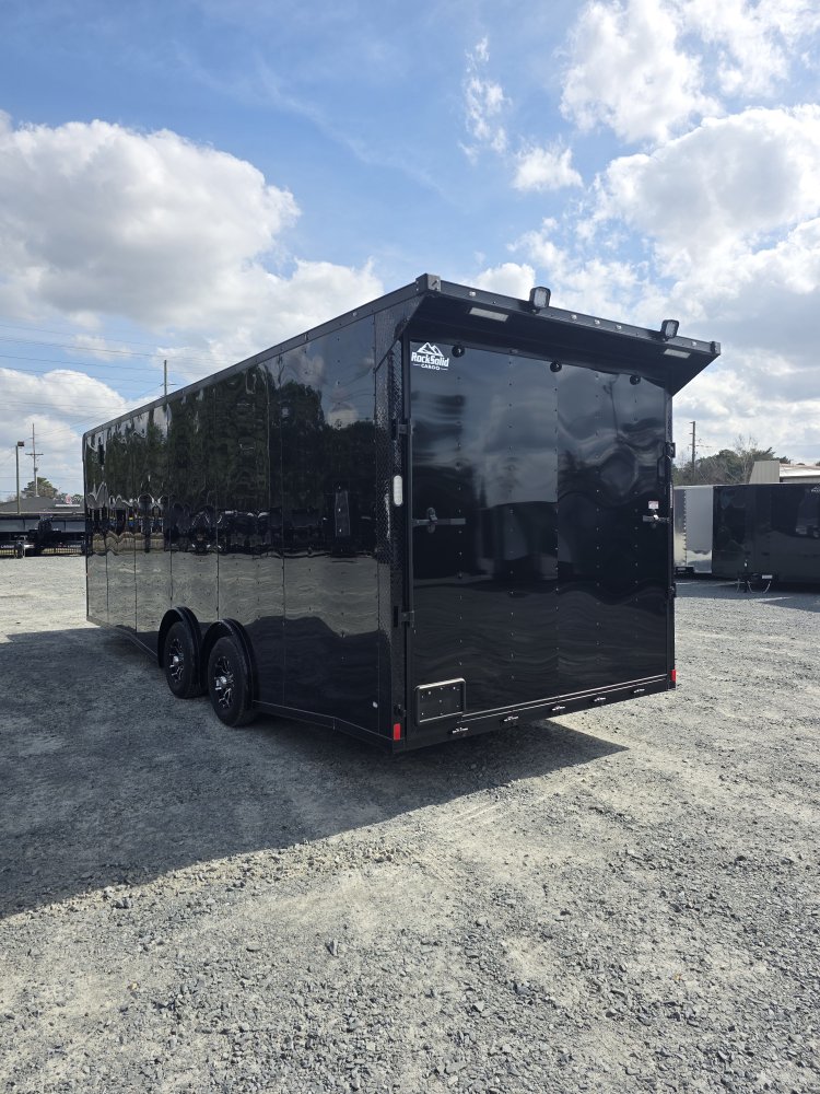 8.5'x24' Rock Solid Cargo Enclosed Car Hauler
