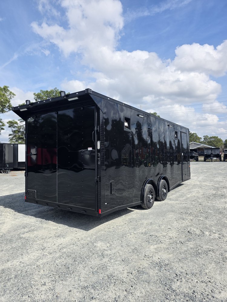 8.5'x24' Rock Solid Cargo Enclosed Car Hauler