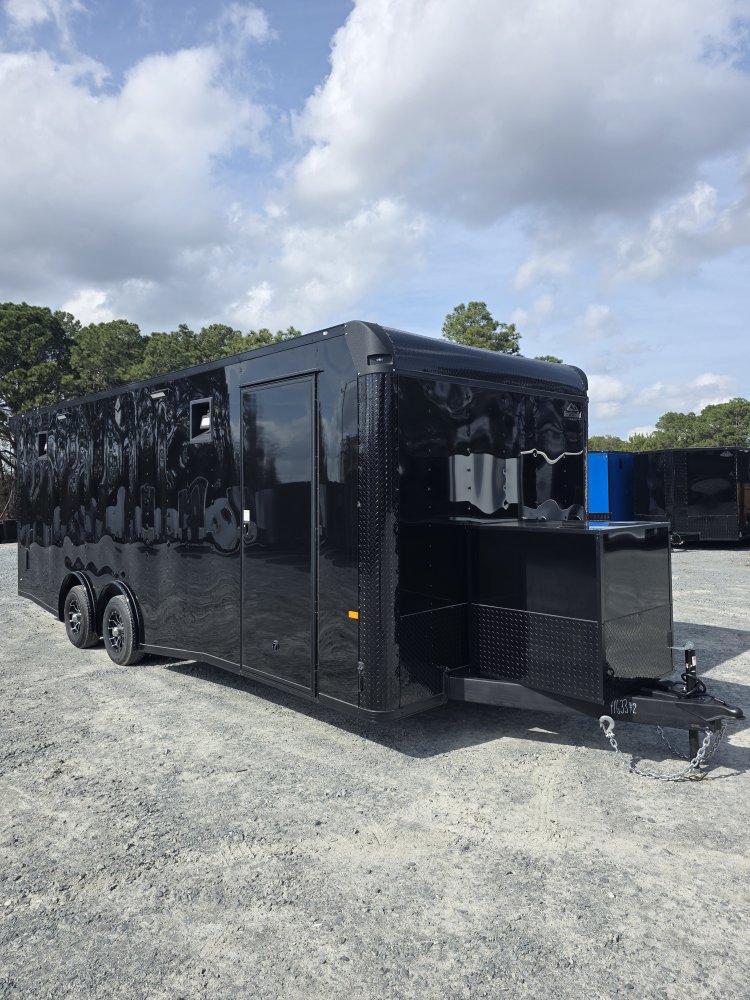 8.5'x24' Rock Solid Cargo Enclosed Car Hauler