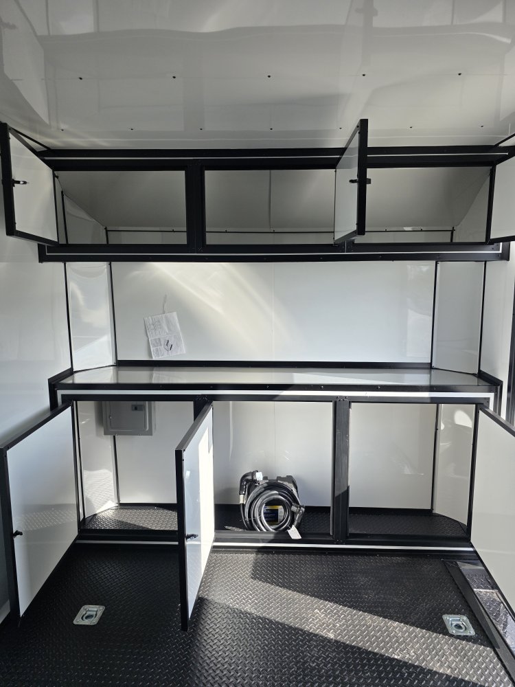 8.5'x24' Rock Solid Cargo Enclosed Car Hauler