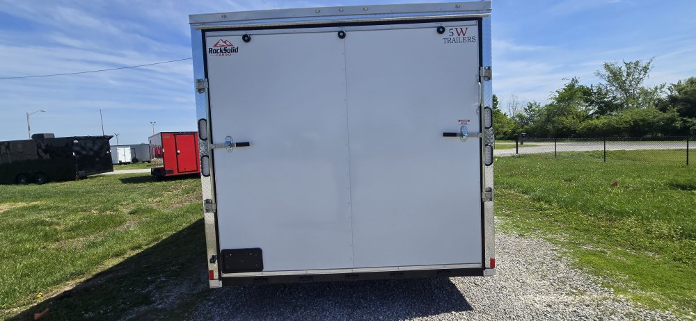 8' 6"x28' Rock Solid Cargo Enclosed Car Hauler