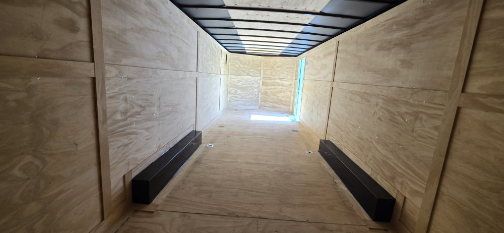 8' 6"x28' Rock Solid Cargo Enclosed Car Hauler