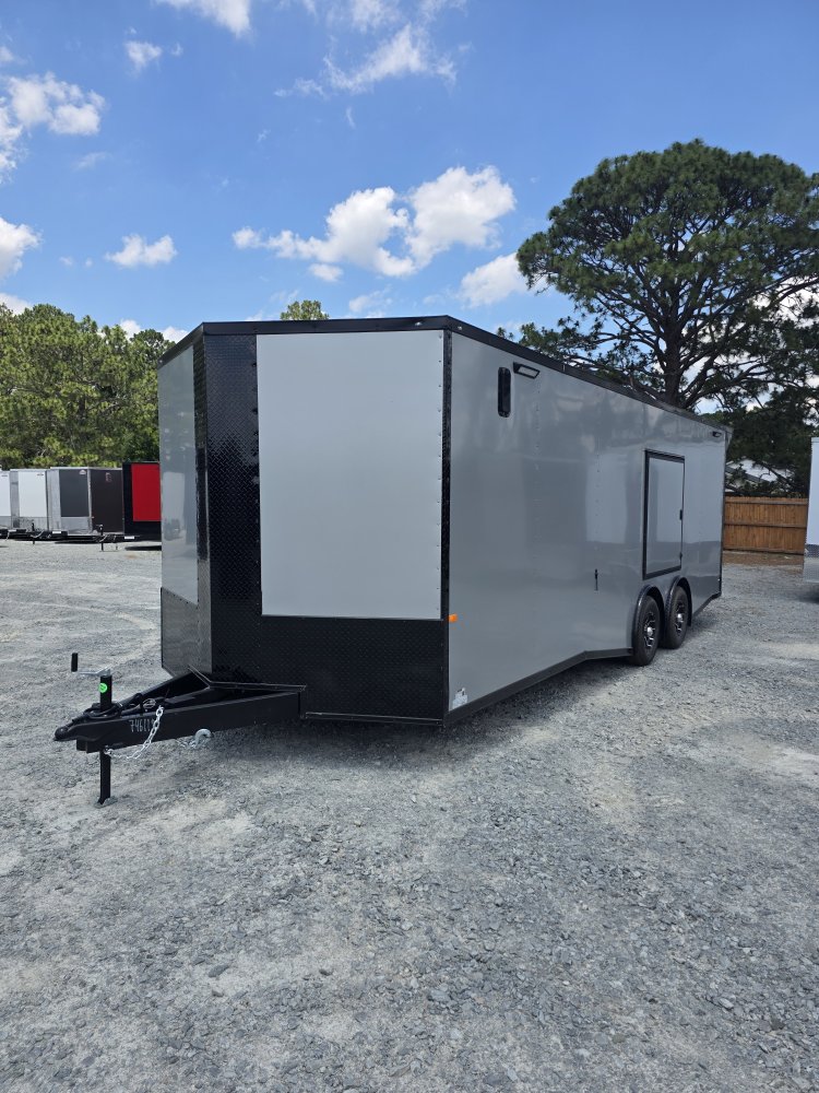 8' 6"x24' Rock Solid Cargo Enclosed Car Hauler