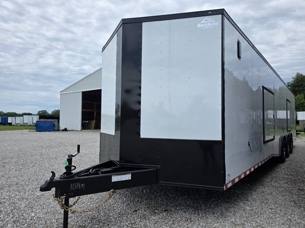8' 6"x36' Rock Solid Cargo Enclosed Car Hauler