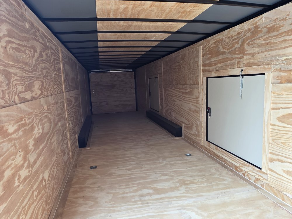 8' 6"x36' Rock Solid Cargo Enclosed Car Hauler