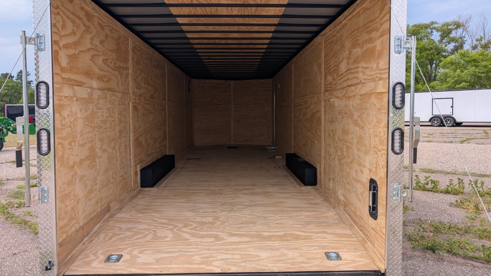 8' 6"x28' Rock Solid Cargo Enclosed Car Hauler