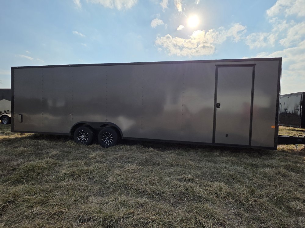 8' 6"x28' Rock Solid Cargo Enclosed Car Hauler