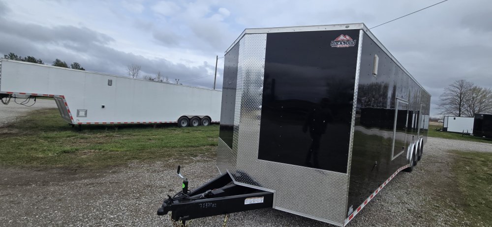 8' 6"x36' Rock Solid Cargo Enclosed Car Hauler