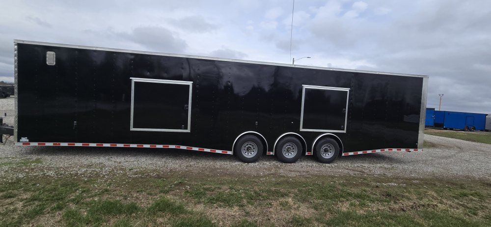 8' 6"x36' Rock Solid Cargo Enclosed Car Hauler
