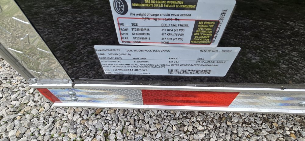 8' 6"x36' Rock Solid Cargo Enclosed Car Hauler