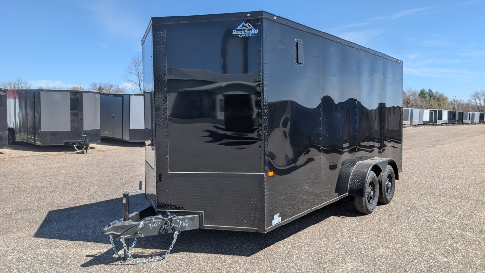 7'x16' Rock Solid Cargo Enclosed Cargo