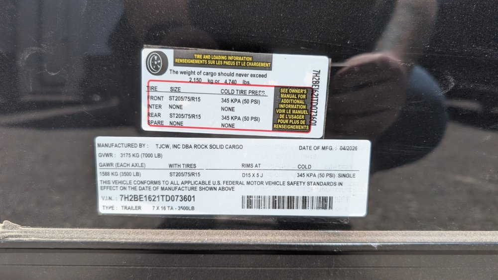 7'x16' Rock Solid Cargo Enclosed Cargo