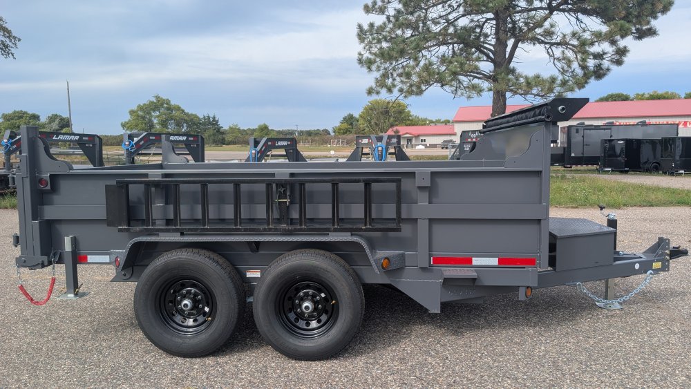 83"x12' Quality Steel & Aluminum Dump