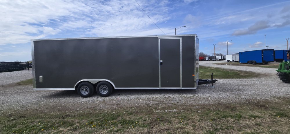 8' 6"x24' Rock Solid Cargo Enclosed Car Hauler