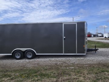 8' 6"x24' Rock Solid Cargo Enclosed Car Hauler
