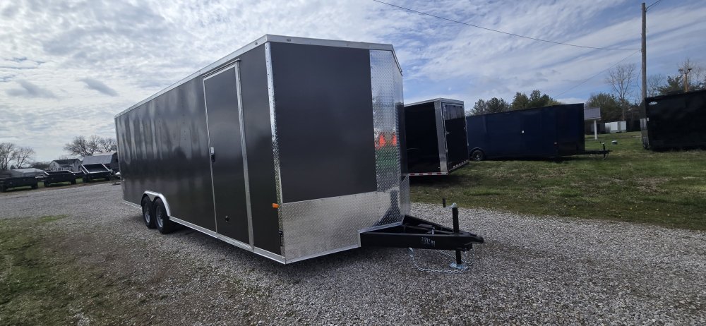8' 6"x24' Rock Solid Cargo Enclosed Car Hauler