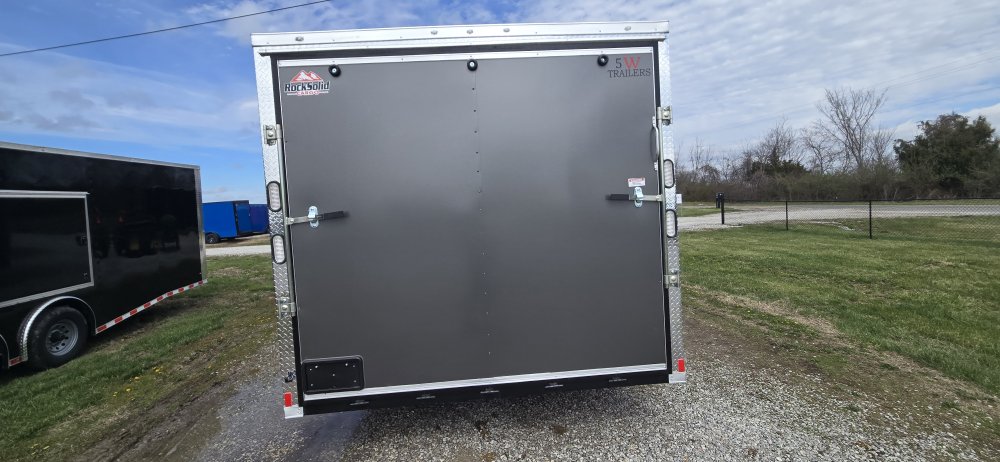 8' 6"x24' Rock Solid Cargo Enclosed Car Hauler