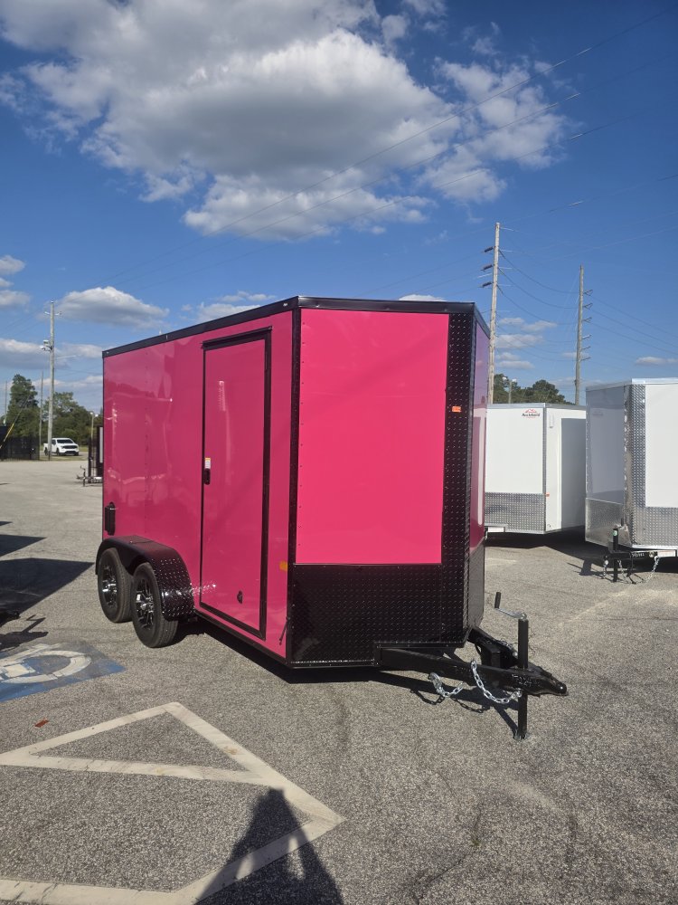 2027 Rock Solid Cargo 6 X 12 TA — Stock #12408