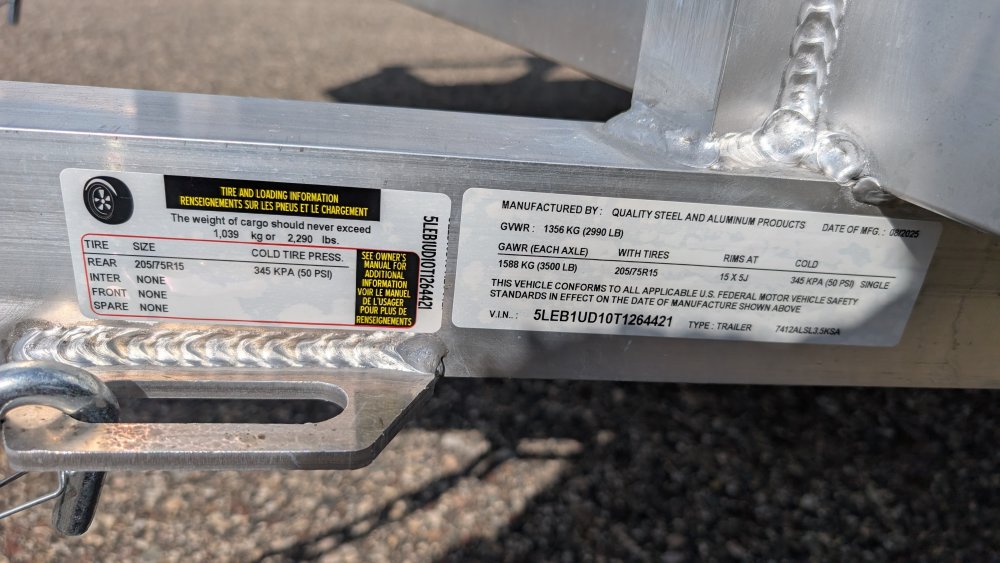 74"x12' Quality Steel & Aluminum Utility