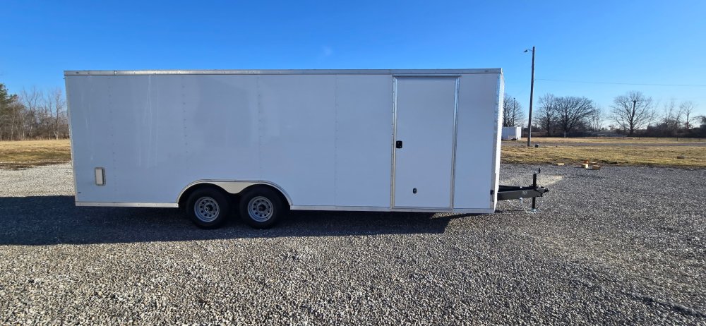 8' 6"x22' Rock Solid Cargo Enclosed Car Hauler